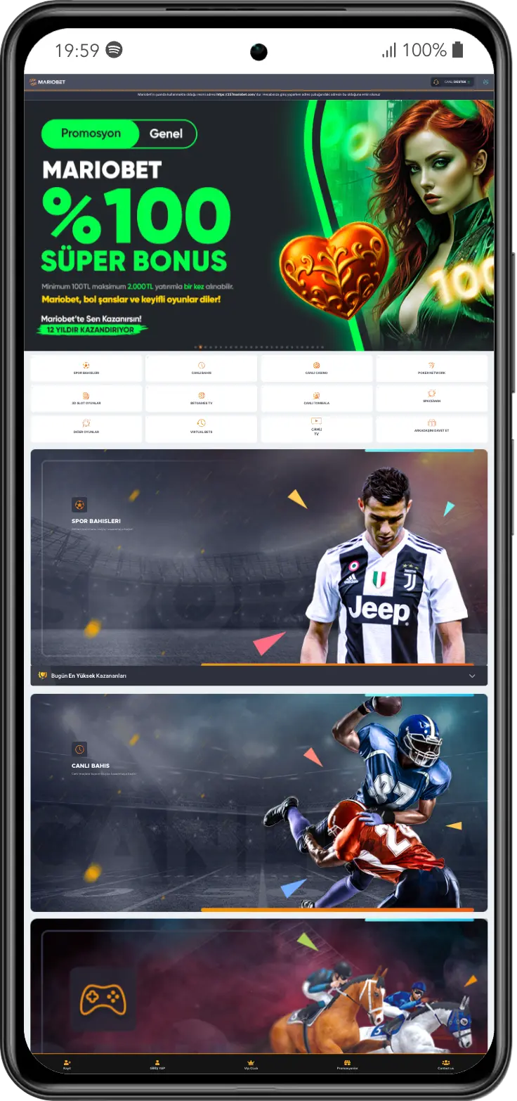 Mariobet indir app